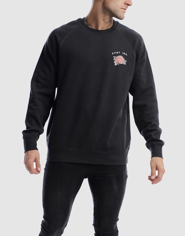 DVNT - Rose Crewneck