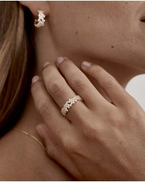 By Charlotte - Crystal Dust Bold Ring