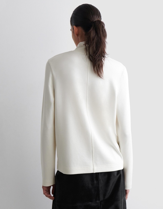 COS - High-Neck Jersey Top
