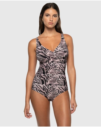 Nip Tuck Swim - Tuamotu Louise Multifit Ruched Front One Piece