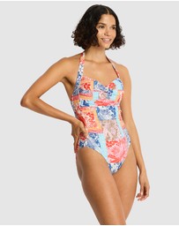 Sea Level Australia - Coco Island Twist Front Halter Multifit One Piece