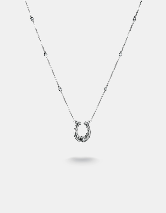 THOMAS SABO - THOMAS SABO Horseshoe Necklace with Zirconia