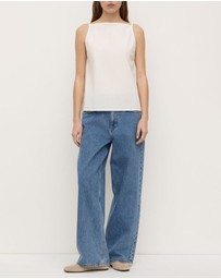 Assembly Label - Annie Poplin Tank