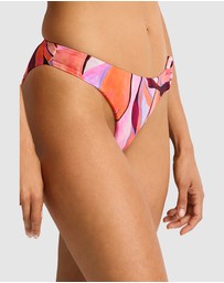 Sea Level Australia - Neon Wave Sporty Mid Ring Pant