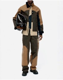 Andersson Bell - Patchwork Carpenter Wide-Leg Jeans