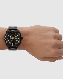 Diesel - Spiked Black Chronograph Watch