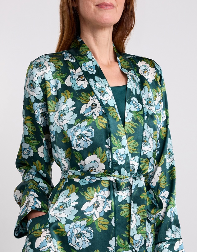 David Lawrence - Acacia Silk Sleep Robe