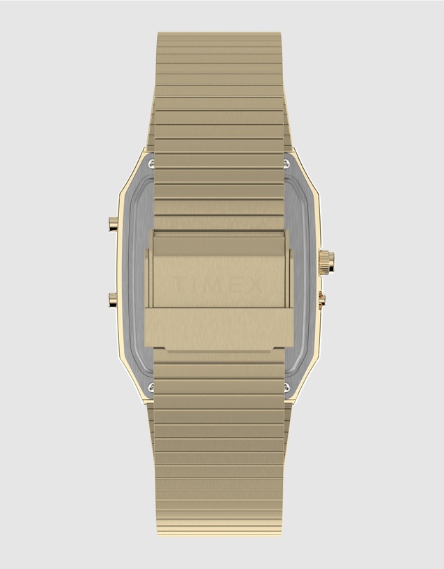 TIMEX - Q Timex® 1982 Ana-Digi Reissue 33mm Stainless Steel Bracelet Watch