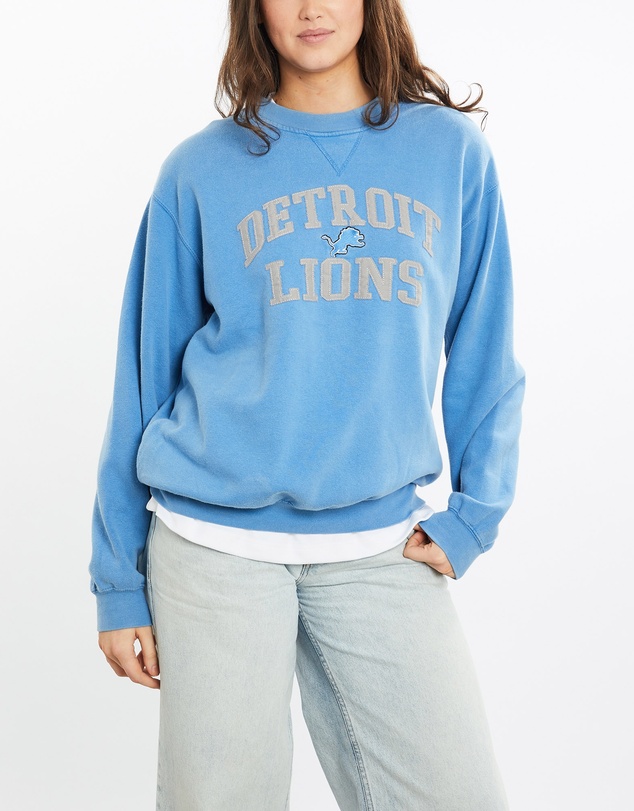 Vintage by The Real Deal - Pre Loved - Vintage NFL Detroit Lions Sweatshirt