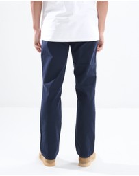 3 Wise Men - 3 Wise Men Tapered Fit Chino -  Navy