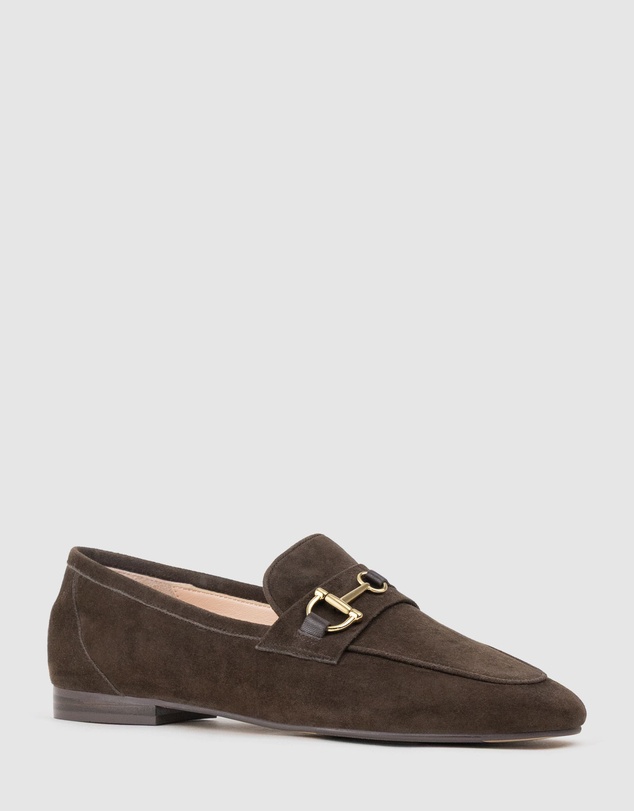 Edward Meller - FAUSTINE Loafer with Asymmetrical Trim
