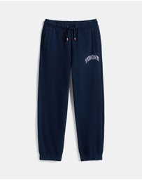 Tommy Hilfiger - Varsity Logo Print Fleece Joggers - Teens