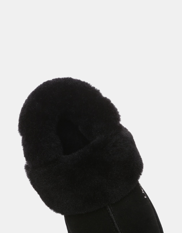 EVERAU - Australian Shepherd Ugg Musa Platform Cow Suede Upper House Shoes
