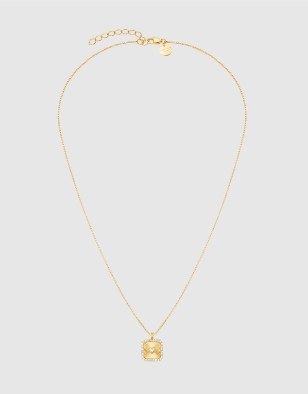 Rosefield - Heart Amulet Gold-Tone Necklace
