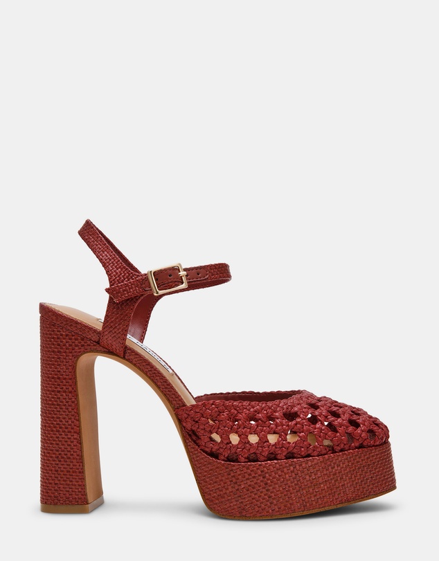 Steve Madden - Lexie-Raff Rust Heels
