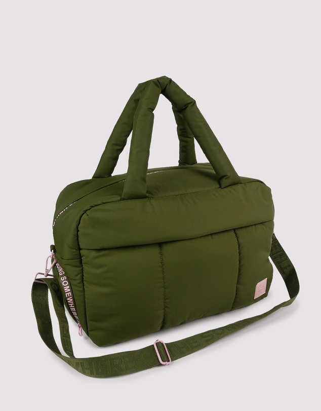 The Somewhere Co - Khaki Marshmallow Duffle Bag