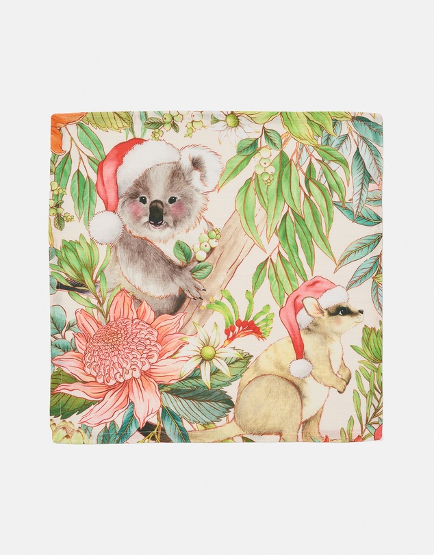 Linen House - Bush Christmas 4-Piece Napkin Set