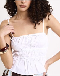 Subtitled - Reverie Shirred Cami