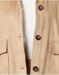 MVN - Faux Suede Jacket