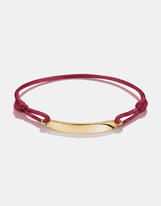 THOMAS SABO - THOMAS SABO Textile bracelet red