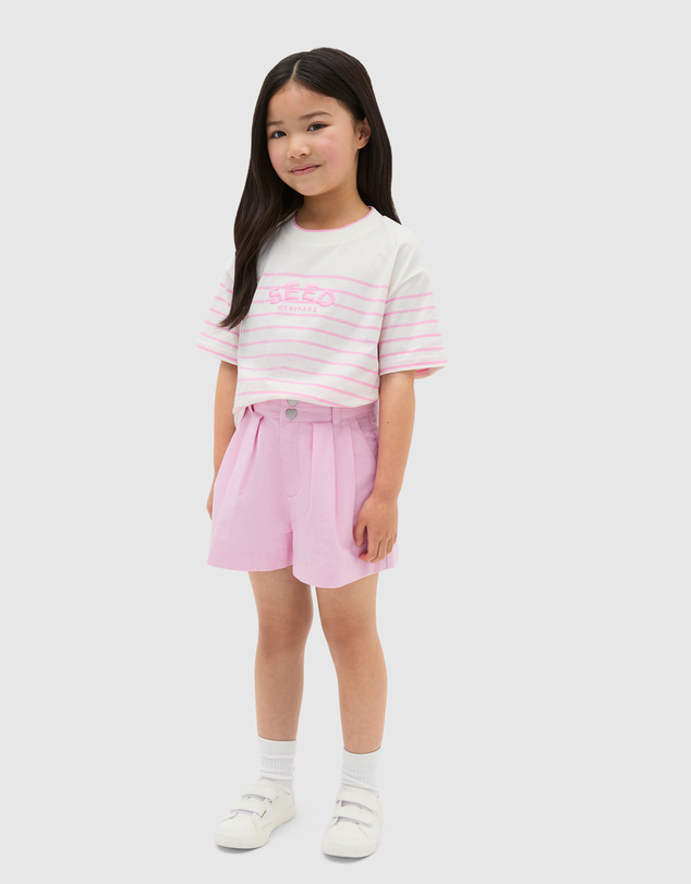 Seed Heritage - Crop Breton Stripe Tee