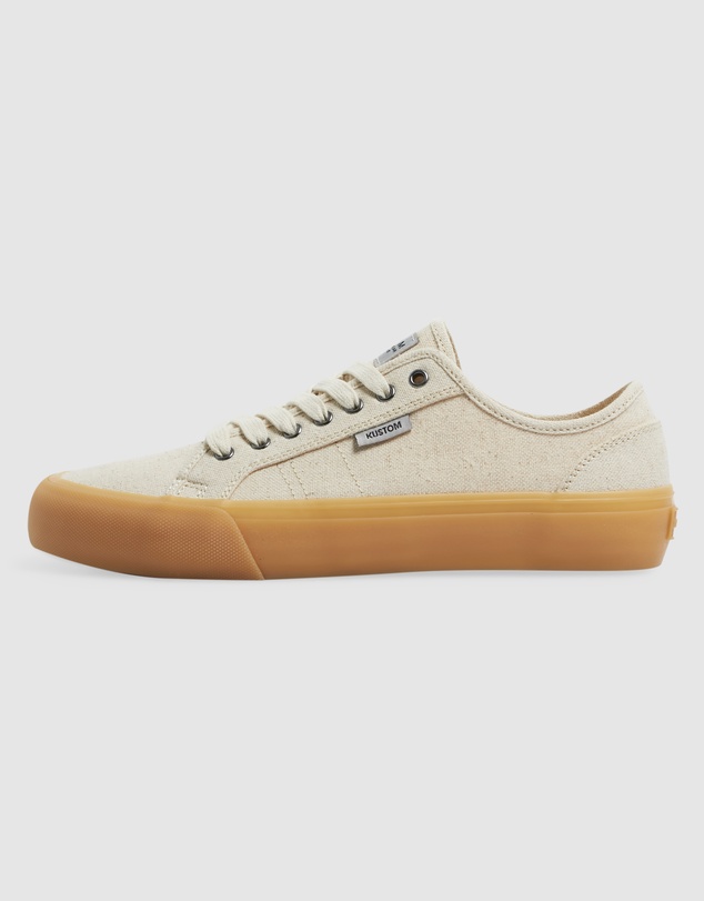 Kustom - World Wide Low Natural Hemp Sneaker