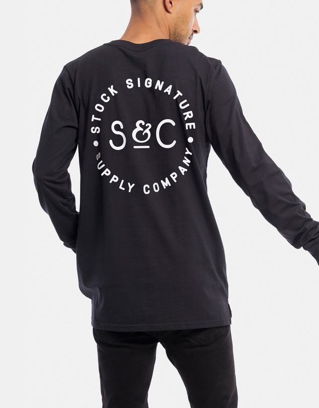 Stock & Co. - Stamped Signet Long Sleeve Tee