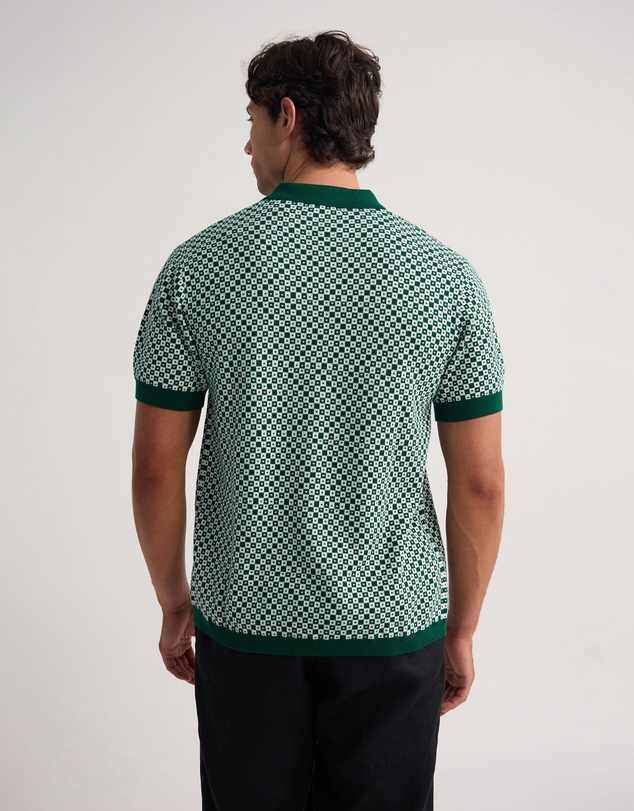 Oxford - Jacob Jacquard Polo