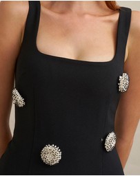 BY JOHNNY. - Priscilla Pearl Midi Dress
