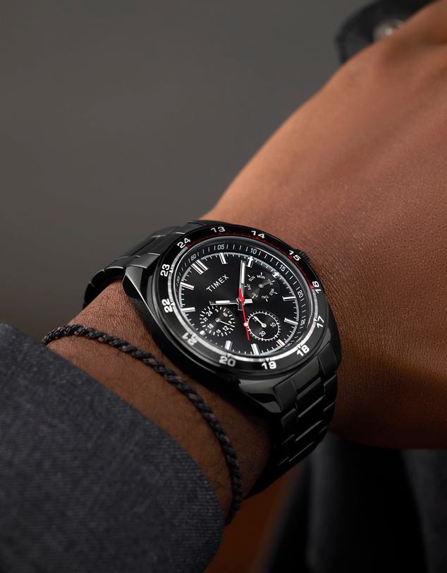 TIMEX - Weston 45mm Stainless Steel Bracelet Watch