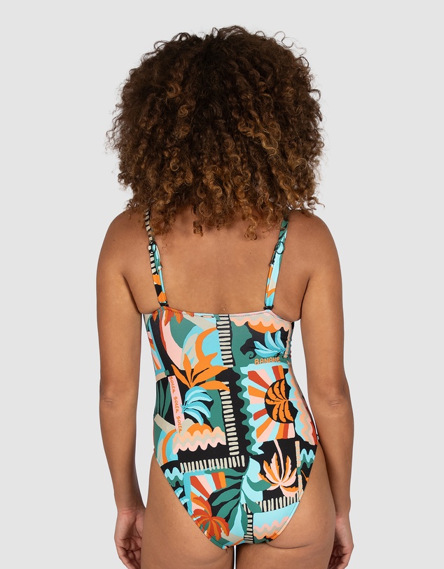 Baku Swimwear - Grenada Square Multi Fit One Piece Swimsuit