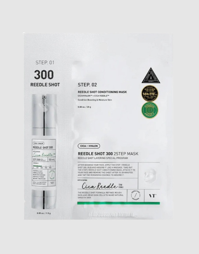 VT COSMETICS - Reedle Shot 300 2-Step Mask