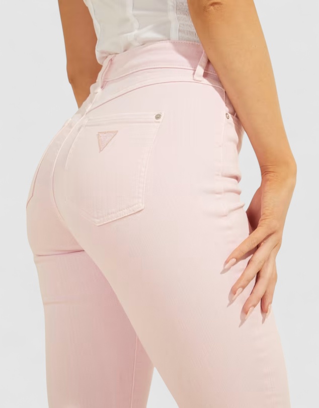 GUESS - 1981 High-Rise Cropped Skinny Jeans