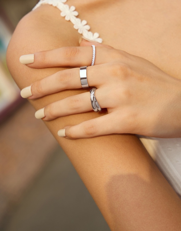 Ania Haie - Silver Smooth Band 6mm