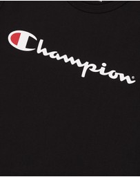 Champion - Champion Script Short Sleeve Tee - Kids-Teens