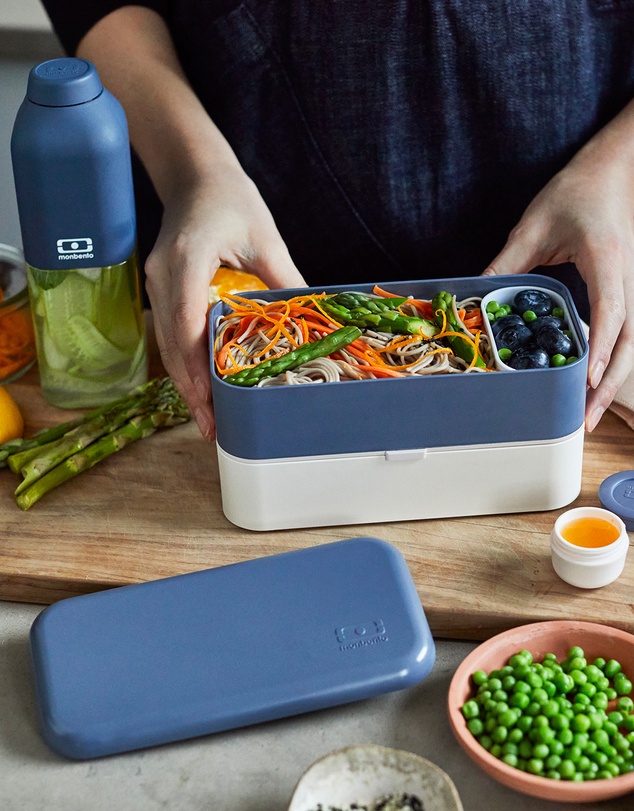 Monbento - Monbento MB Original Bento Box - Blue Natural
