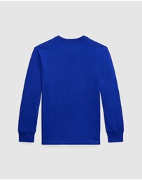 Polo Ralph Lauren - Cotton Jersey Long-Sleeve Tee - ICONIC EXCLUSIVE - Teens