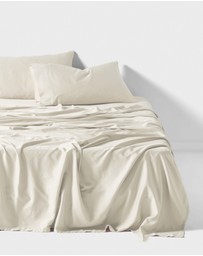 Linen House - Nara Bamboo Cotton 400TC Standard Pillowcase