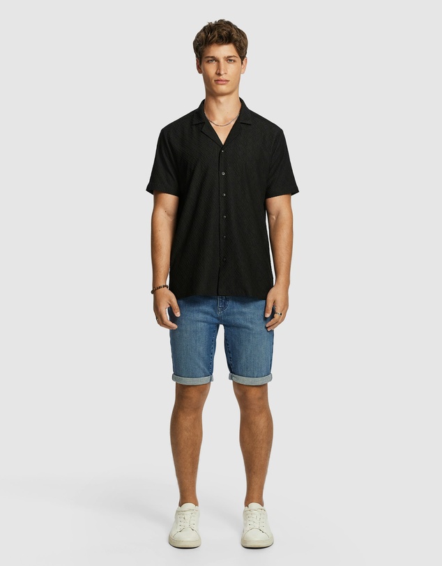 yd. - Murdock Textured Shirt