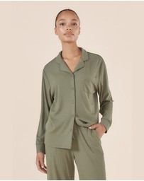 Gingerlilly - Emilia Ribbed Lounge PJ set