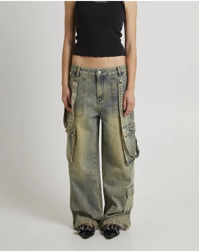 Insight - Remedy Denim Cargo Pants