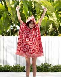 Bambury - Flora Kids Poncho Poppy