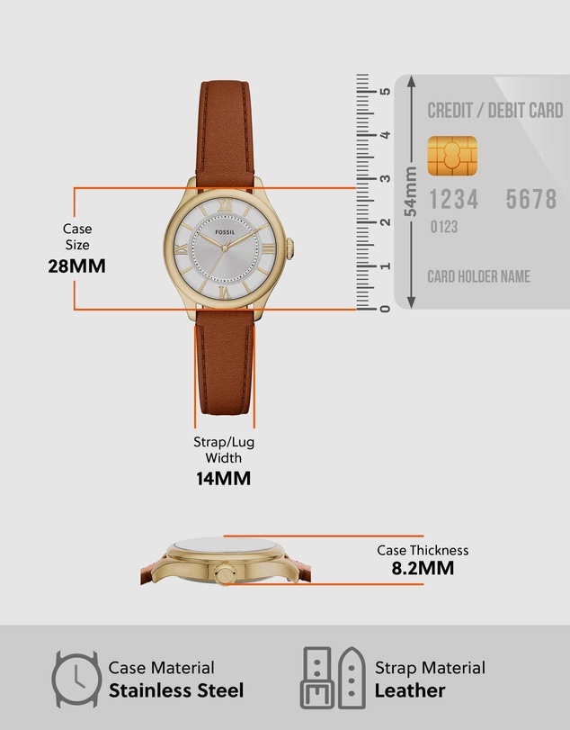 Fossil - Gilmore Brown Analogue Watch