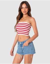 EDIKTED - Lexi Ribbed Tube Top