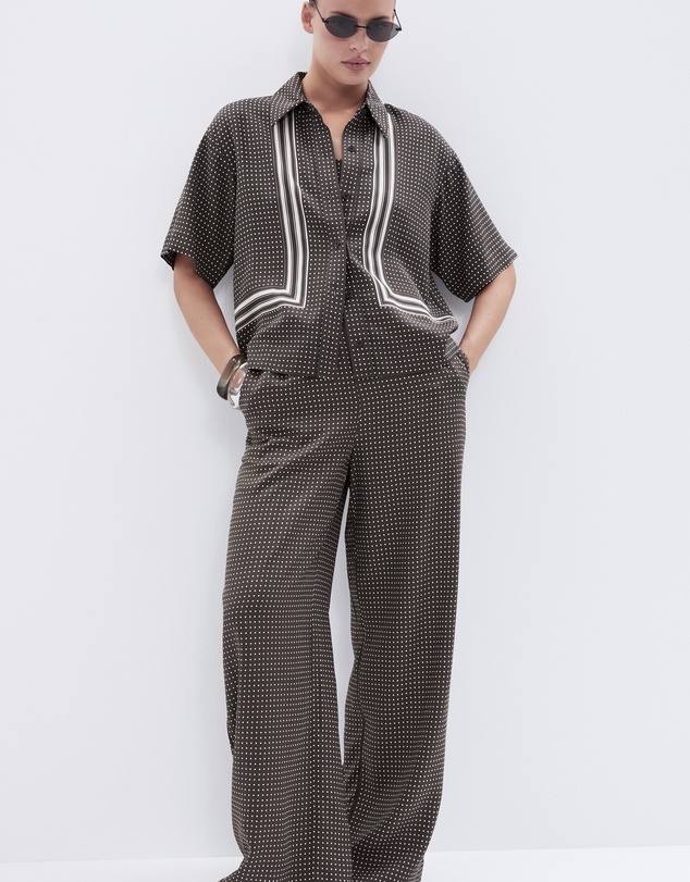 UNISON - Spot Wide Leg Pant