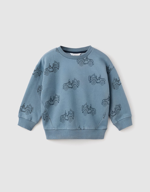 M.N.G - Cars Allover Print Sweatshirt - Babies-Kids