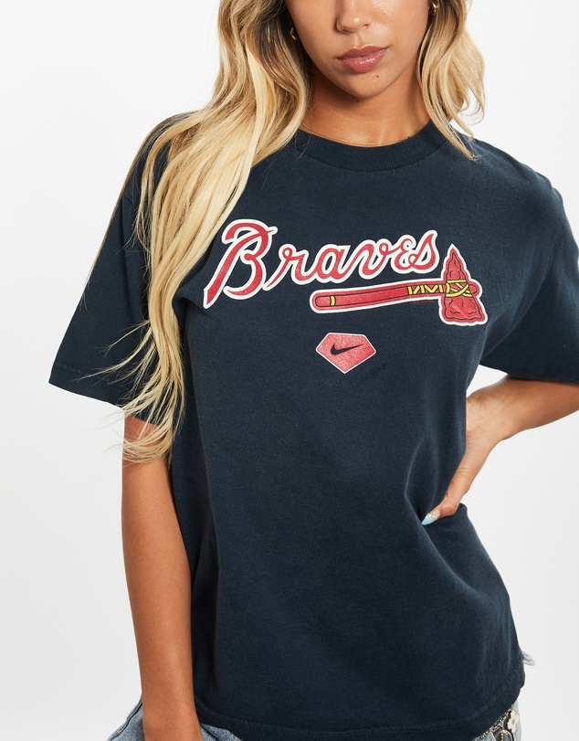 Vintage by The Real Deal - Pre Loved - Vintage Nike MLB Atlanta Braves Tee