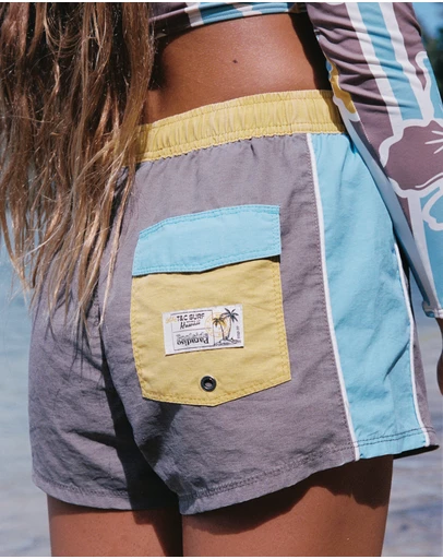 Poolside Paradiso - Honolulu Surf Short - Coco