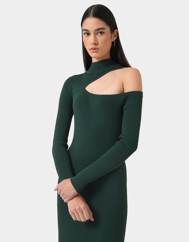 Forcast - Destiny Cut Out Knit Dress