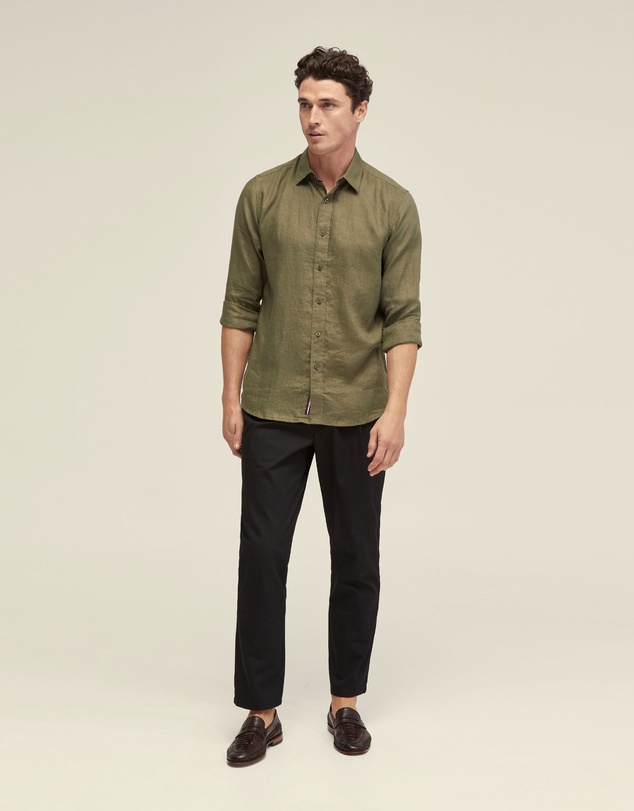 Oxford - Fergus Pure Linen Shirt
